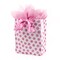 Hallmark 15" Extra Large Gift Bag with Tissue Paper (Pink Polka Dots and Bow) for Birthdays, Easter, Baby Showers, Bridal Showers, Any Occasion
